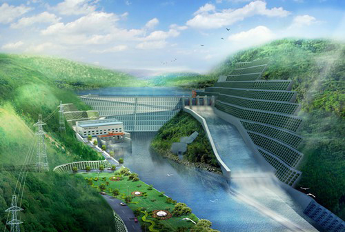 申扎老挝南塔河1号水电站项目